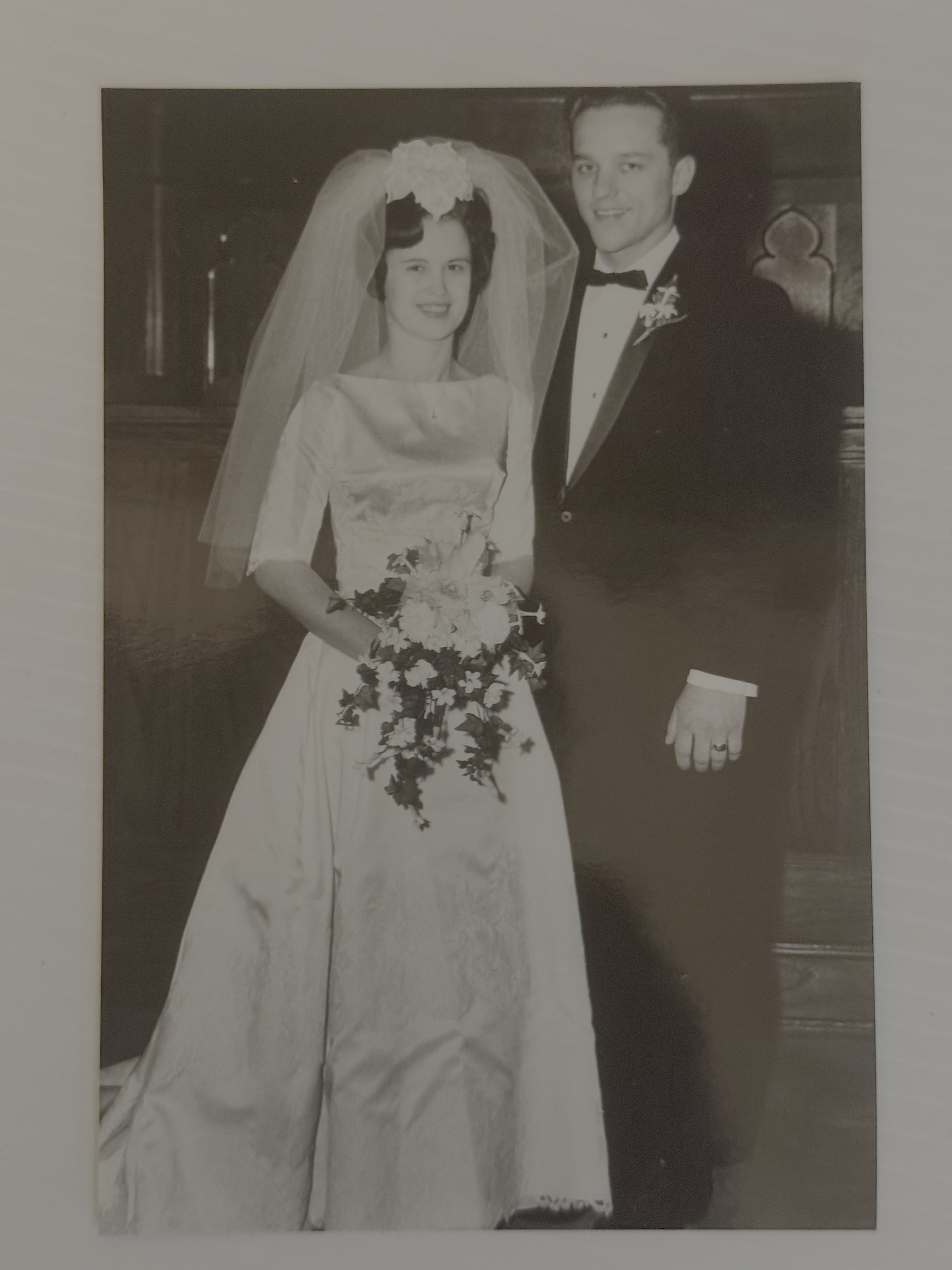 Gary & Sandy, wedding day